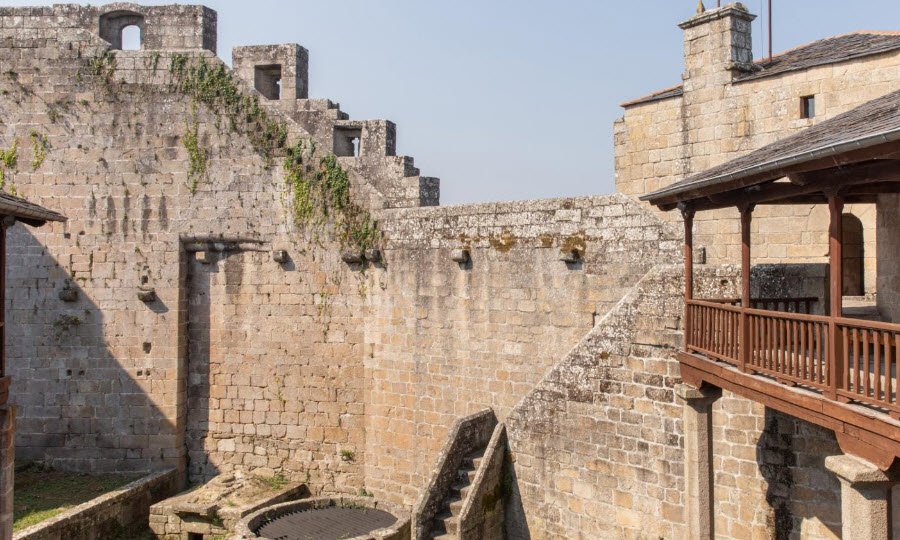 Castillo De Castro Caldelas, Spain